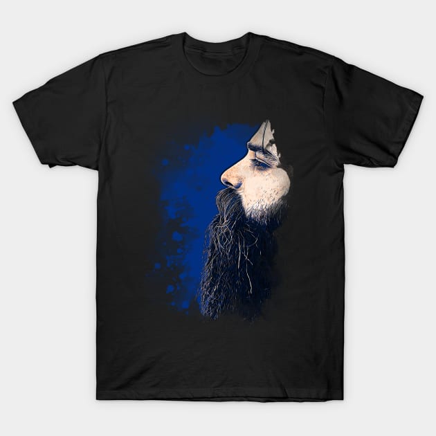 Smudgy Beard T-Shirt by ShawneeRuthstrom